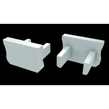 Koncovka profilu GREENLUX EC-PROFIL X WHITE (12-0081-01)