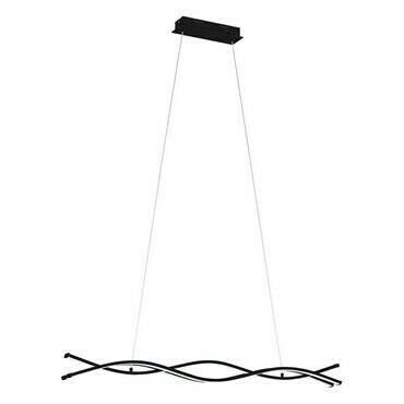 Svítidlo závěsné EGLO LED-HL SCHWARZ LASANA 3
