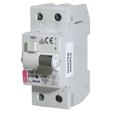 Chránič kombinovaný ETI 002173403 Proud. chránič s nadpr. ochran. KZS-2M A B13/0.3