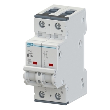 Jistič dvoupolový OEZ:41695 LTN-8C-1N