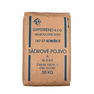 Sádra GYPSTREND 30 kg, šedá