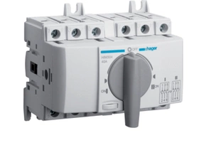 HAG HIM304 Otočný přepínač 3P, In=40A