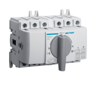 HAG HIM304 Otočný přepínač 3P, In=40A