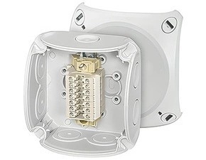 HEN RK 0207 T Krabicová rozvodka s 7x řadovou svorkou 2,5mm2, IP 66