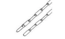 SCHM EB-CHK22K 385860 řetízek, velikost smyčky 9x28mm, průměr drátu 2mm, pozinkovaný