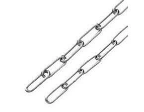 SCHM EB-CHK22K 385860 řetízek, velikost smyčky 9x28mm, průměr drátu 2mm, pozinkovaný