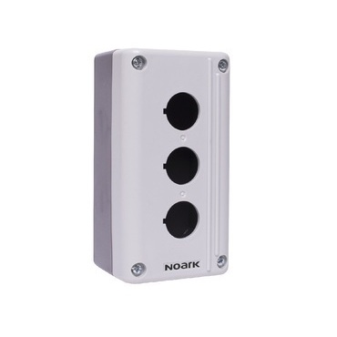 NOARK 111412 Ex9P2 FH 1 y EU Ovládací krabička, 1 otvor, žlutá