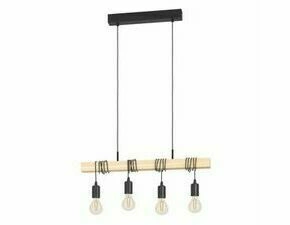 EGLO HL/4 SCHWARZ/HOLZ 'TOWNSHEND'