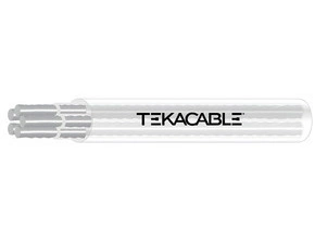 Kabel audio TEKABEN 100, 5 x 1,00 mm, průhledná, 100 m