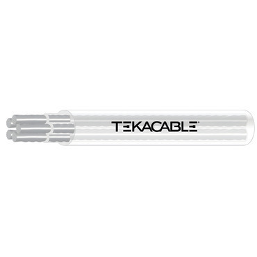 Kabel audio TEKABEN 100, 5 x 1,00 mm, průhledná, 100 m