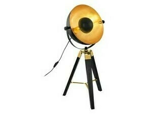 Svítidlo stolní EGLO TL 1 SCHWARZ MS GOLD COVALEDA