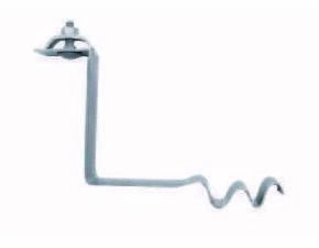 Podpěra vedení KOVO 30168 PV 22 horní s tvar.zámkem 12-Tondach-FIGARO 11