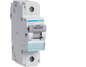Jistič jednopólový HAGER HMD190 1-pól. 100 A, char. D, 15 kA