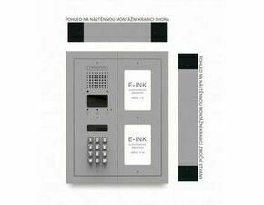CZPHONE 4004091023 S elektronickým papírem (E-INK) FlatLine: SVĚTLE ŠEDÁ - DUO Standard: klávesnice