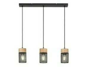 Závěsné svítidlo Callum buk E27 3×25W RABALUX 72043