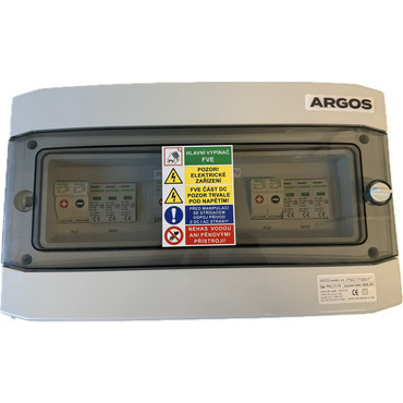 3 stringový rozvaděč Argos FVE_ARGOS_PV3_T1+T2