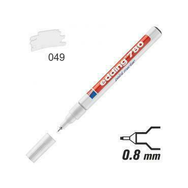 Popisovač EDDING lakový "780", bílá, 0,8mm