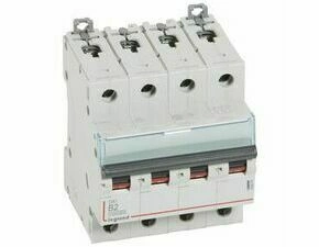 Jistič čtyřpolový LEGRAND 409059 DX3 4P B2 10000A/16KA
