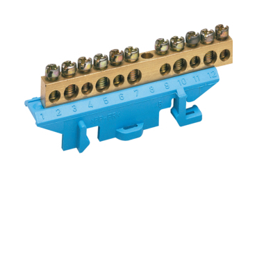 HAG KM11N Přídavná svorka N s předmontovatelným soklem (5x16