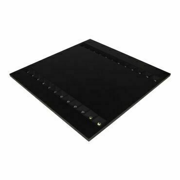 LED panel LEDVANCE PL LOUVER 600 V27.5W840 U16 BK DALI, černá