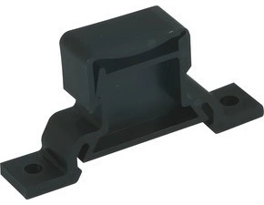 DEHN 919014  Držák sběrnice oboustranný, plast černý pro sběrnou lištu 18x3mm DEHN DEHN