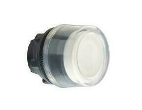 SCHN ZB5AP1 Ovládací hlavice stiskací, s ochrannou krytkou - bílá