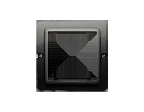 Adaptér přechodový SIMON BASIC BMA45/49, (průchodka) pro zařízení standardu 45 × 45 mm, černá matná
