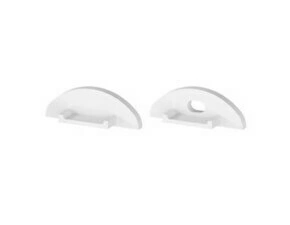 Koncovka profilu GREENLUX EC-PROFIL (YA) W (2pcs/SET), bílá