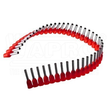 wpr7598 DUIP-1.0-8 ru lisovací dutinky s izolací PP (polypropylen) v pásech (10 x 50 ks), 1,0 - 8 mm