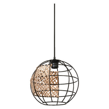 LED svítidlo dekorativní LEDVANCE DECOR CAGE GLOBE PENDANT E27 BK
