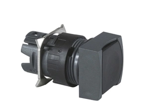 SCHN ZB6CA2 Ovládací hlavice stiskací, lícující s návratem - černá