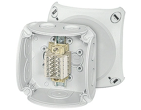 HEN RK 0205 T Krabicová rozvodka s 5x řadovou svorkou 2,5mm2, IP 66