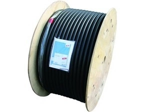 DEHN 819137  Vodič HVI-power long, D27mm, černý Délka 100 m, na kabelovém bubnu DEHN DEHN