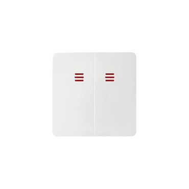 Kryt SIMON 82025-30, s průzorem k 75394-39, 75393-39, bílá