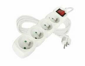 Kabel prodlužovací EMOS P1415, 4Z 5M S VYP.