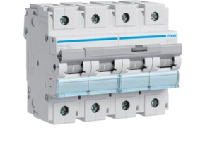 Jistič čtyřpolový HAGER HMD480 4-pól. 80 A, char. D, 15 kA