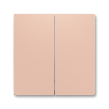 Kryt dělený ABB Zoni 6221T-A01010 242, pudrová, pro smart switch