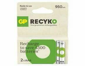 Baterie nabíjecí GP ReCyko B25112 950 AAA (HR03) 2PP