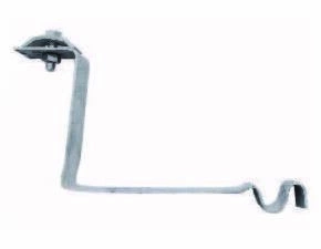 Podpěra vedení KOVO 30021 PV 22 horní s tvar.zámkem 2 Tondach-HRANICE 11