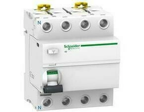 SCHN A9R41425 Proudový chránič iID 4P 25A 30mA AC export RP 0,39kč/ks