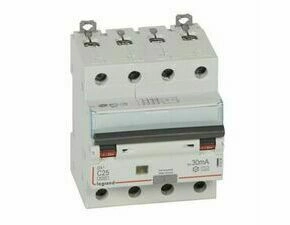Chránič kombinovaný LEGRAND 411236 DX3 KOMB. 4P C25 30MA A 6KA