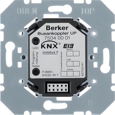 HAG 75040001 Sběrnicová spojka, pod omítku, KNX