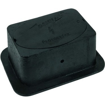 DEHN 549000  UF - krabice pro zkušební svorky (bez svorky) 230x150x120mm, litina, barva černá DEHN DEHN