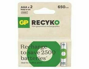 Baterie nabíjecí GP ReCyko B25162 650 AAA (HR03) 2PP