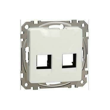 SCHN SDD111444C Sedna D/E - Kryt pro RJ45 AMP Keystone UTP, Bílá