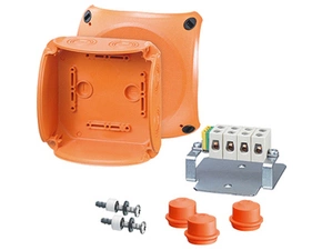 HEN FK 0606 Krabicová rozvodka se zachováním funkčnosti se svorkovnicí 6 mm2, Cu