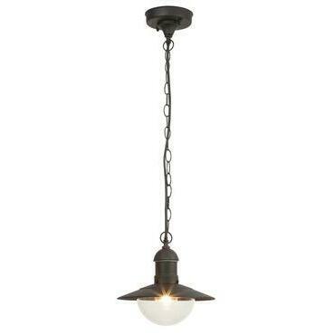 Venkovní závěsné svítidlo Oslo černá E27 1×60W RABALUX 8717