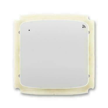Vysílač RF signálu ABB Tango 3299A-A11908 S, šedá, s krátkocestným ovladačem, nástěnný, 868 MHz