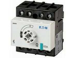 EATON 1314016 DCM-63/4-SK Odpínač DUCO, 63A, 4 pól, bez hřídele a rukojeti