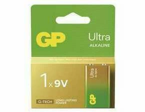 Baterie alkalická GP ULTRA B02511 9V (6LR61) 1PP